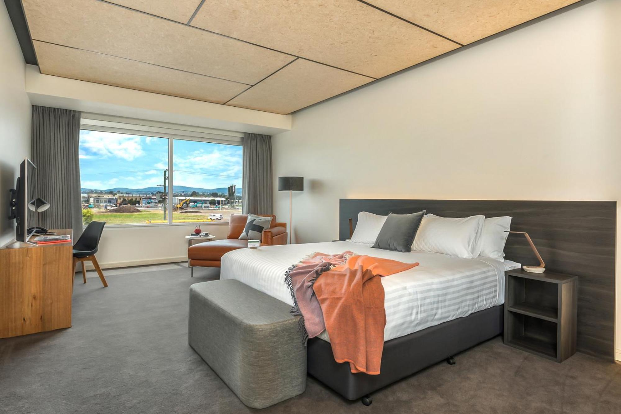 Peppers Silo Hotel Launceston Buitenkant foto A room at the hotel