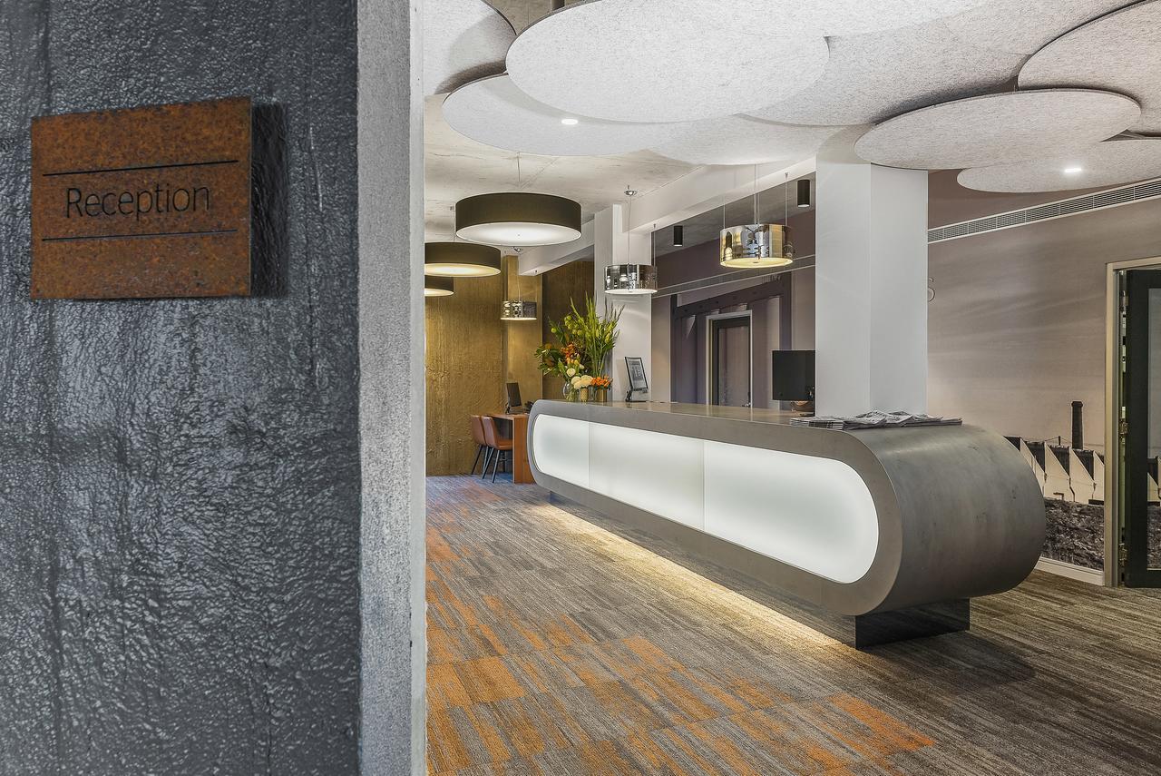 Peppers Silo Hotel Launceston Buitenkant foto Reception