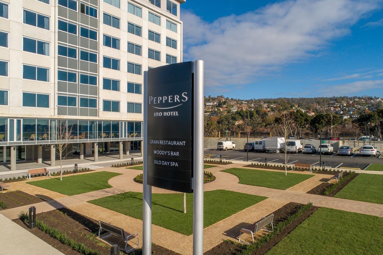 Peppers Silo Hotel Launceston Buitenkant foto Peppers Silo Hotel